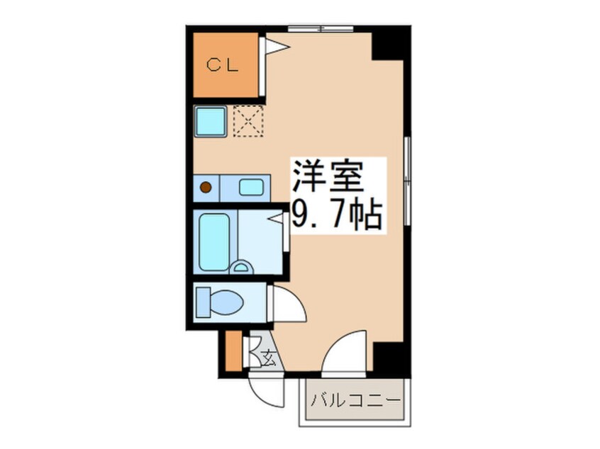 間取図 サンセ－ル