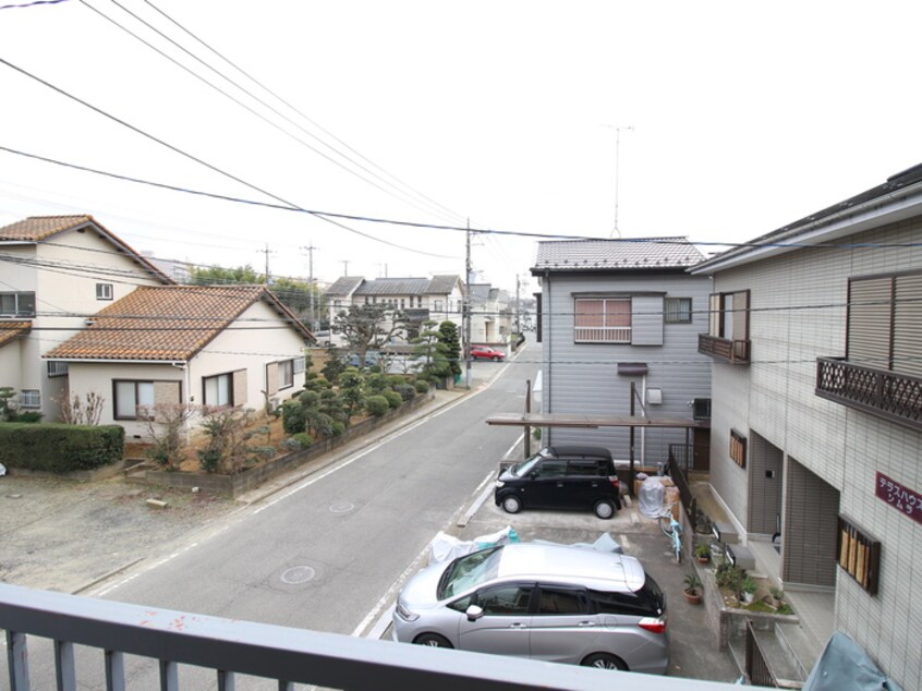 室内からの展望 第三志田ハイツ
