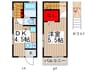 メゾンＫ 1DKの間取り