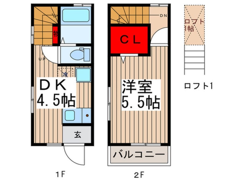 間取図 メゾンＫ