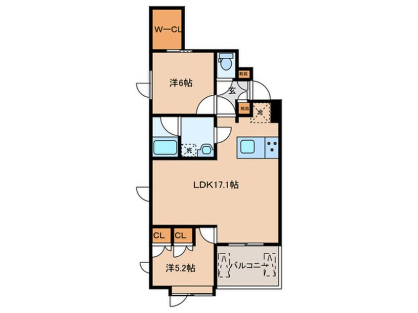 間取図 ブリシア浅草V（902）