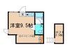イル・コロ－レ 1Rの間取り