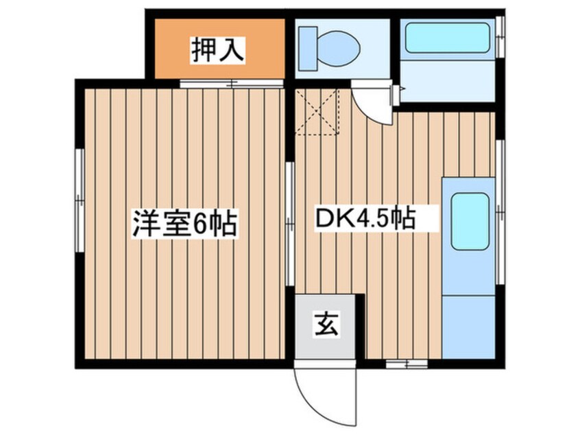 間取図 新比企ヶ谷ハイツ