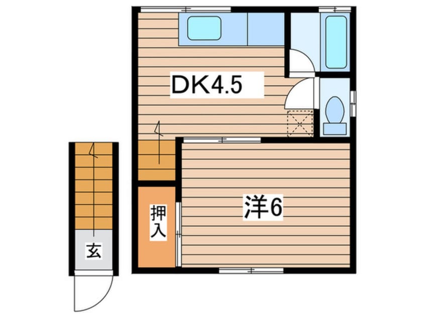 間取図 新比企ヶ谷ハイツ