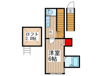 間取図 アイコート上木崎