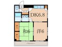 田嶋マンションの間取図