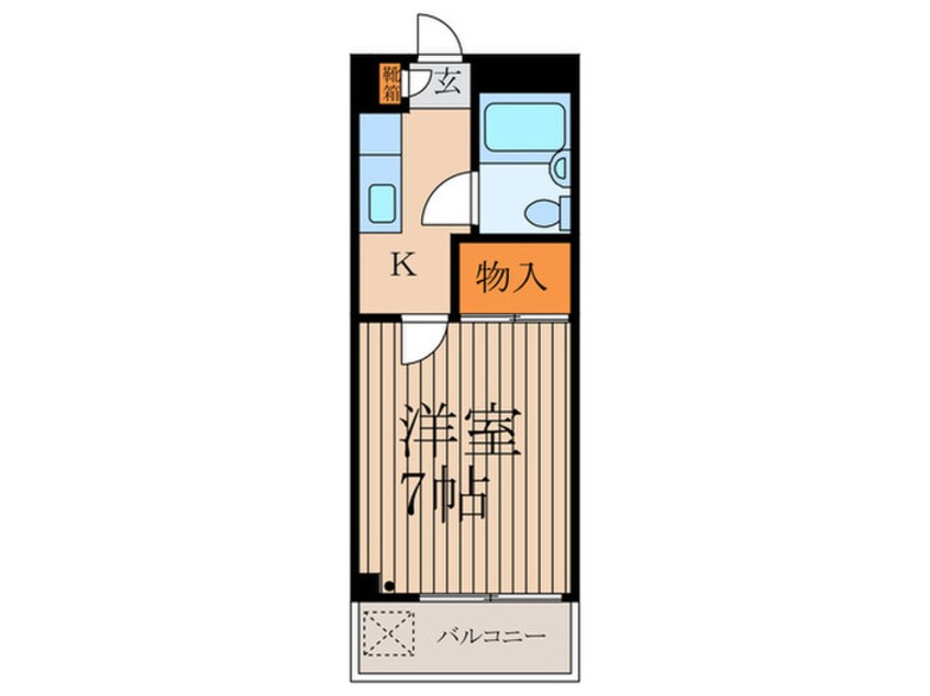 間取図 田嶋マンション