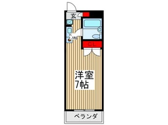間取図 グリーンハイツ
