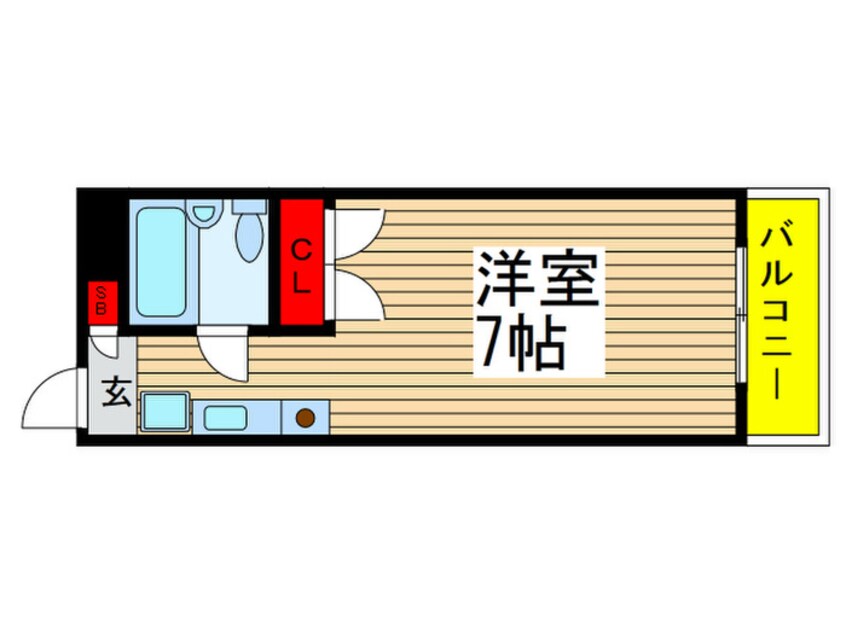 間取図 グリーンハイツ