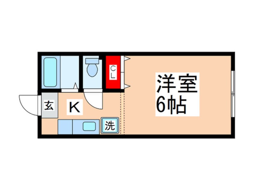 間取図 エルム国分寺（１Ｆ）