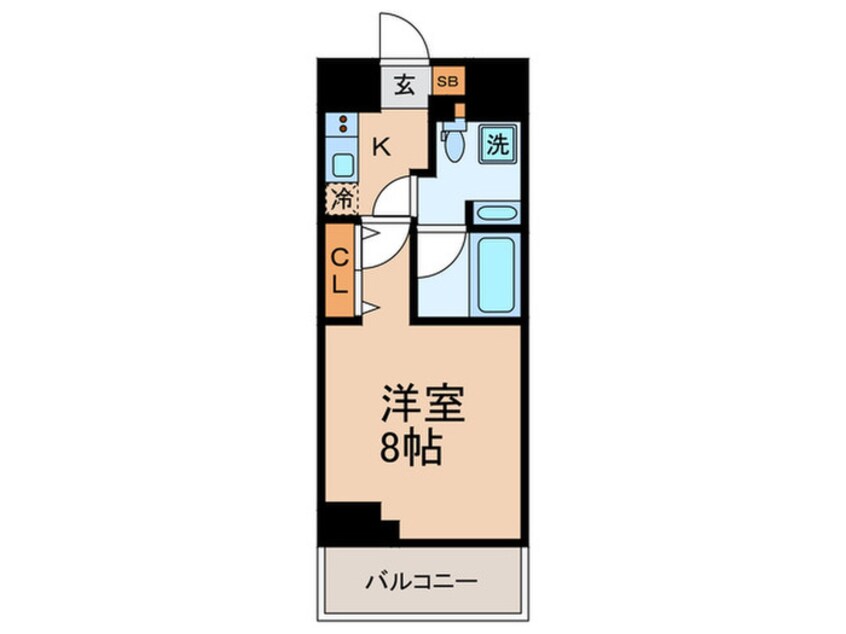 間取図 DeLCCS IKEBUKURO