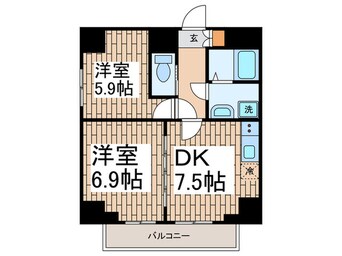 間取図 ラシクラス西浅草