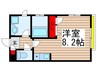 プレスティア市川 1Rの間取り