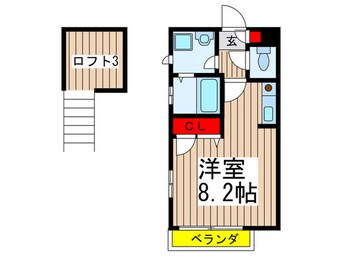 間取図 プレスティア市川