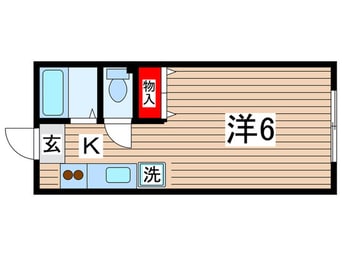 間取図 エルム国分寺（２Ｆ）