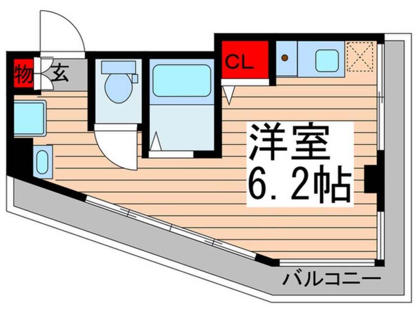 間取図 グラン柴又