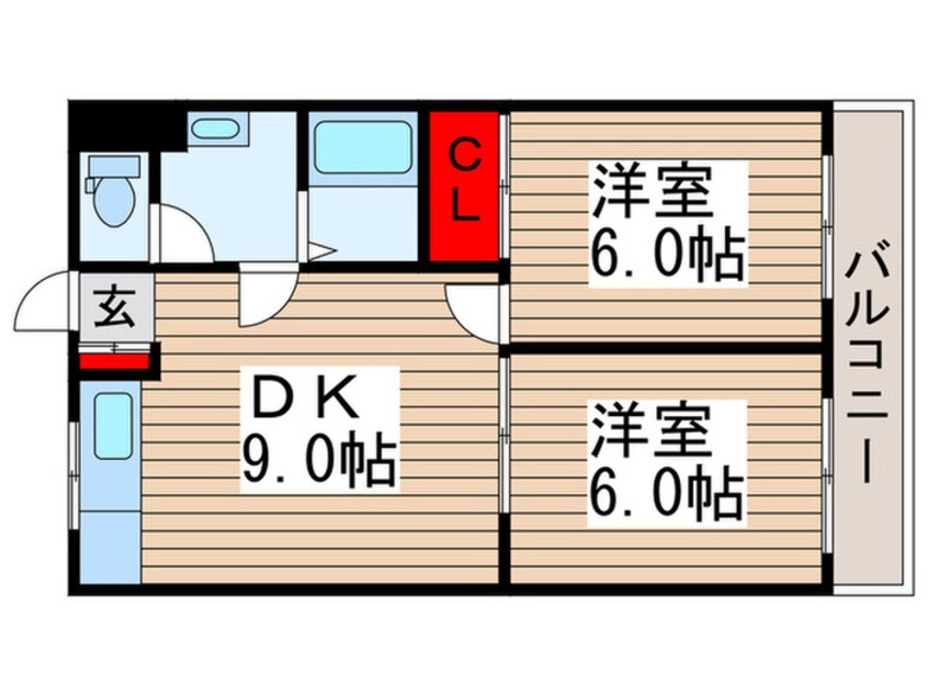 間取図 ＴＭＴハイツ