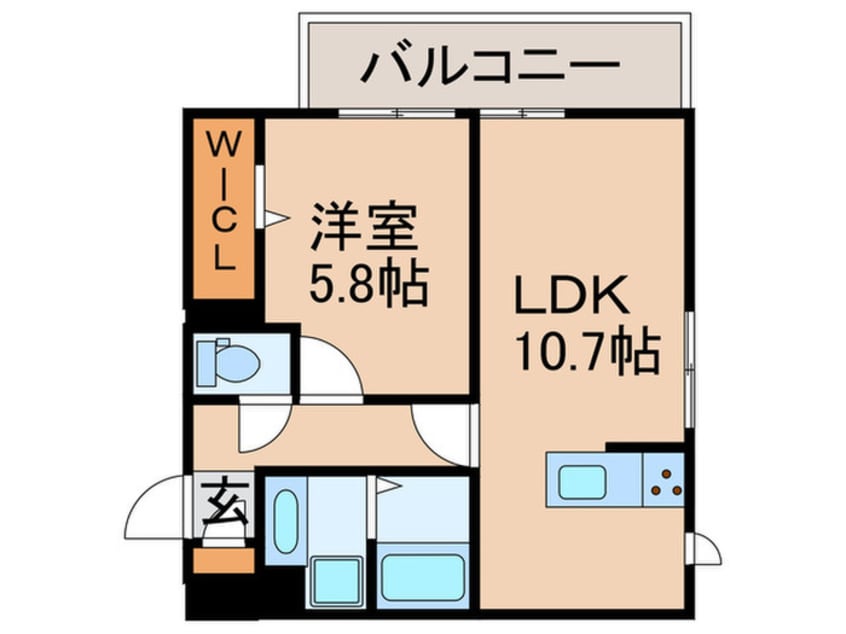 間取図 オークリーフ三郷Ａ