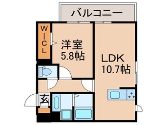 間取図 オークリーフ三郷Ａ