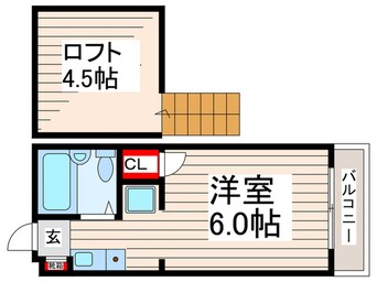 間取図 マーブルコート西葛西