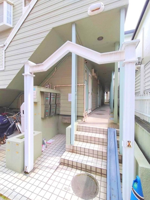 エントランス部分 マーブルコート西葛西