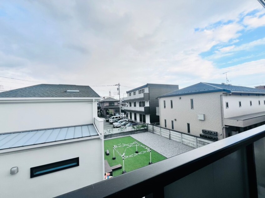 室内からの展望 たつのサニ－ハイツ