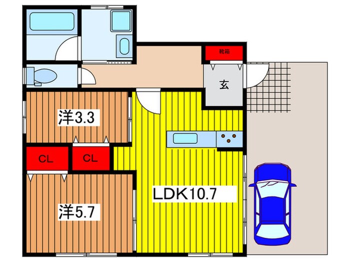 間取り図 秋葉ハイツ