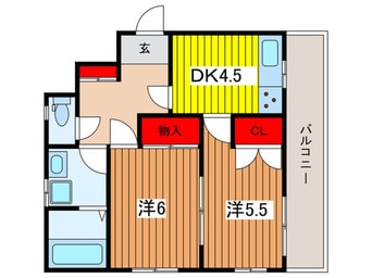 間取図 秋葉ハイツ