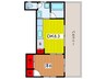 秋葉ハイツ 1DKの間取り