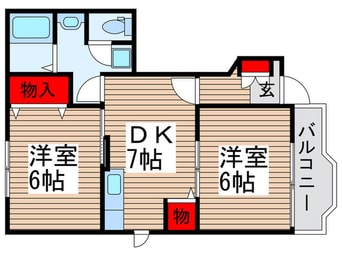 間取図 サンガーデン永楽台