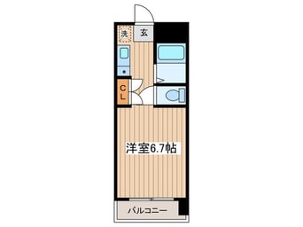 間取図 エステージ西調布A