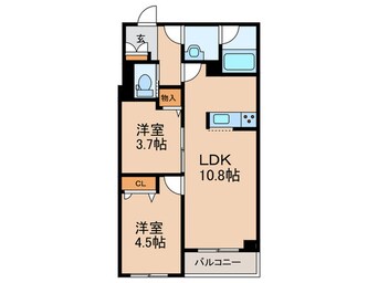 間取図 ポルトボナール