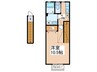 ライフ・ステージ仲町台 1Kの間取り