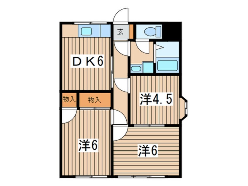 間取図 杉本第２ビル