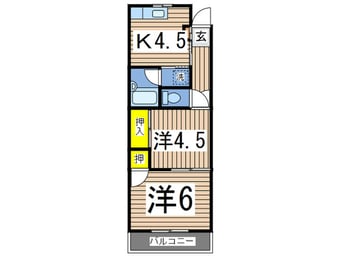 間取図 シ－パ－ク