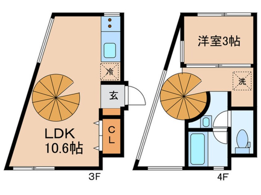 間取図 マ・シャトン・ミヨンヌ