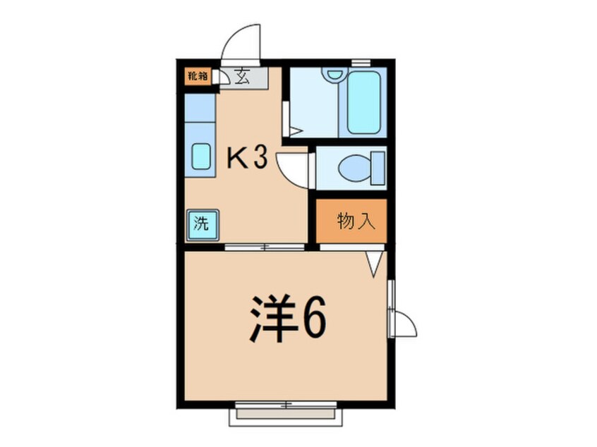 間取図 エスイ－シ－玉川ハイツ