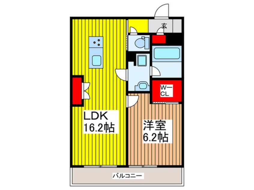 間取図 ナンバ－アンフィニ