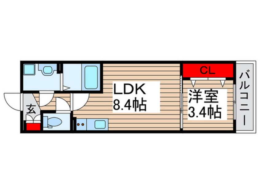 間取図 ＲＩＺＥ南流山