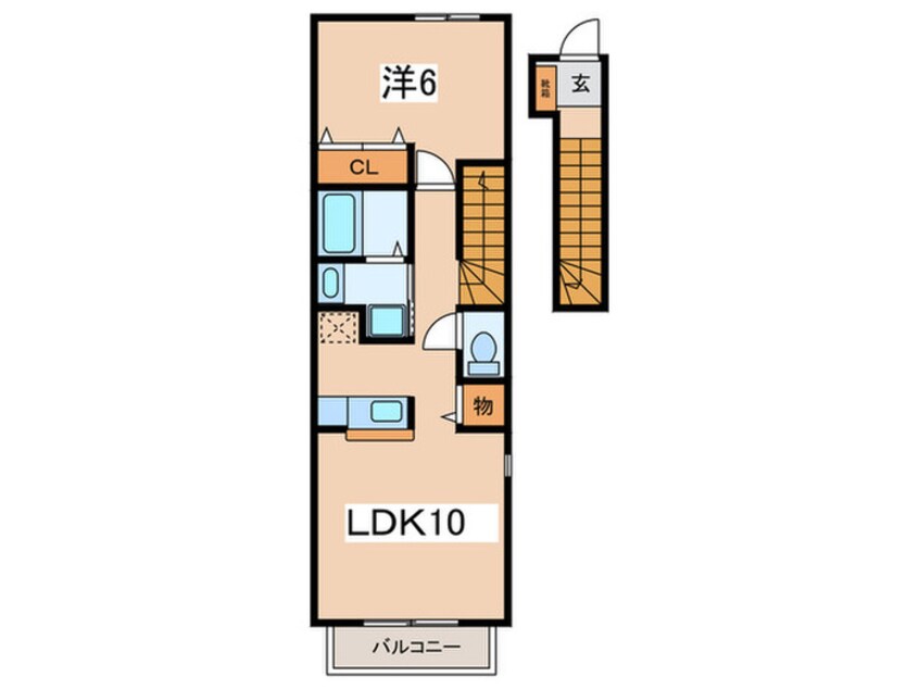 間取図 エスペランサⅡ