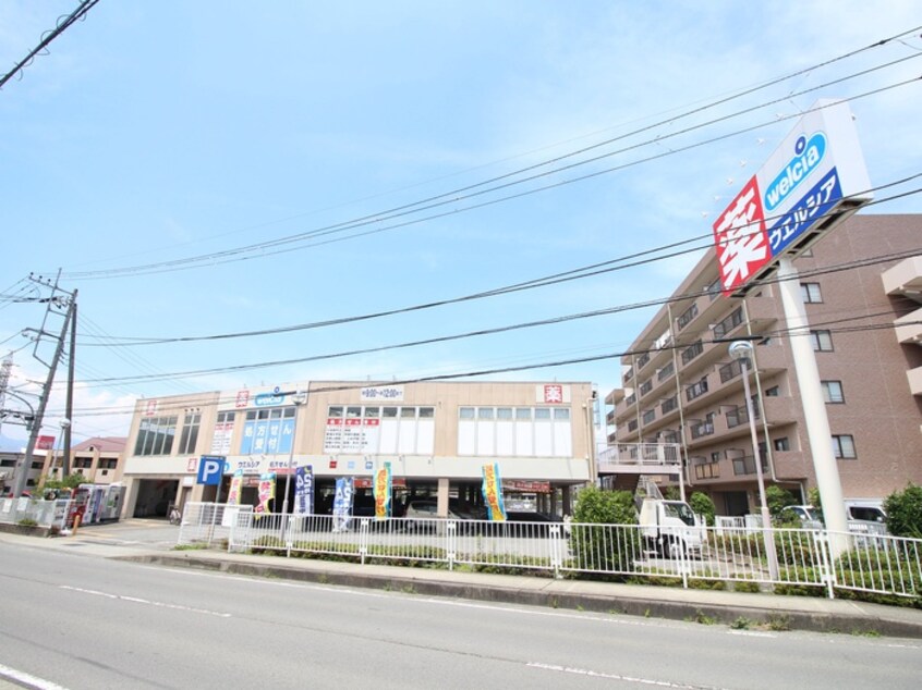 ウエルシア小田原堀之内店(ドラッグストア)まで400m エスペランサⅡ