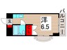 エレガンス綾瀬５ 1Rの間取り