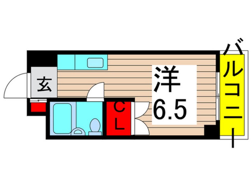 間取図 エレガンス綾瀬５