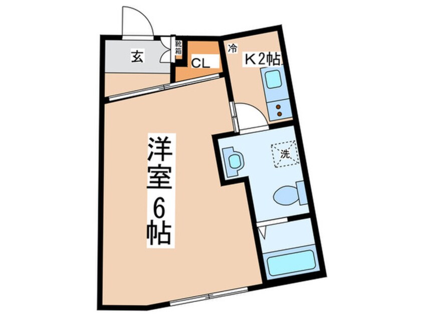 間取図 パークテラス仙川