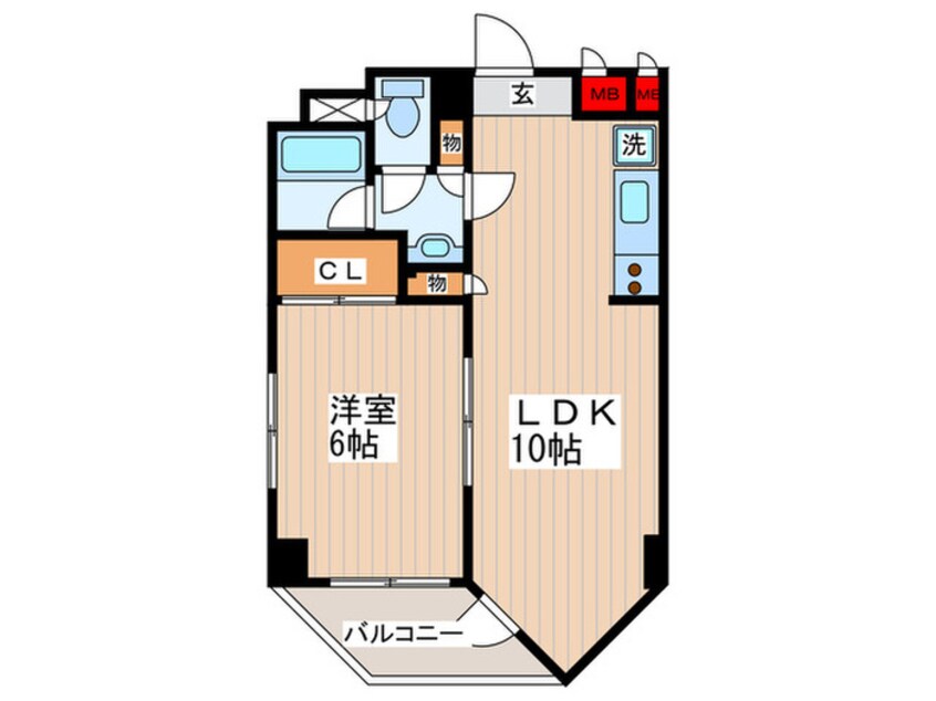 間取図 国分寺司ハイツ