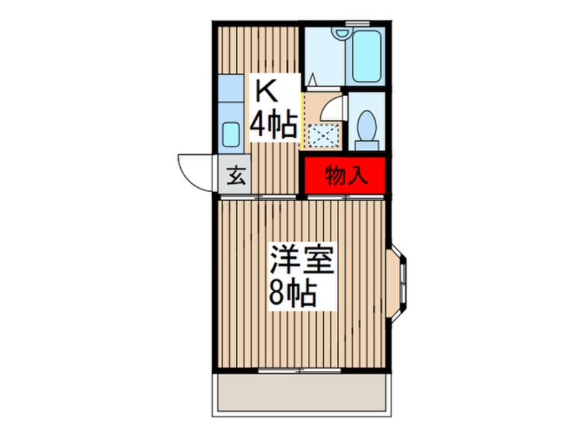 間取図 クレセントハウス