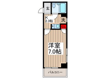 間取図 コーポときわ