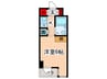 ベルエポック松木 1Kの間取り