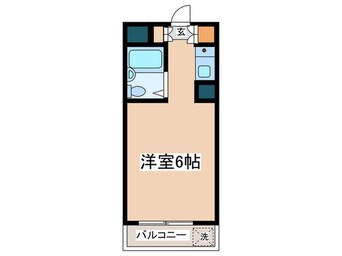 間取図 ベルエポック松木