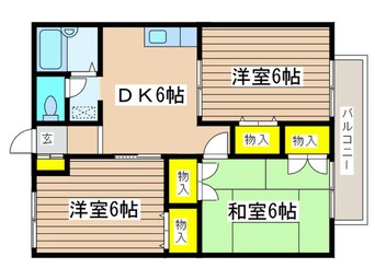 間取図 グリ－ンパーク